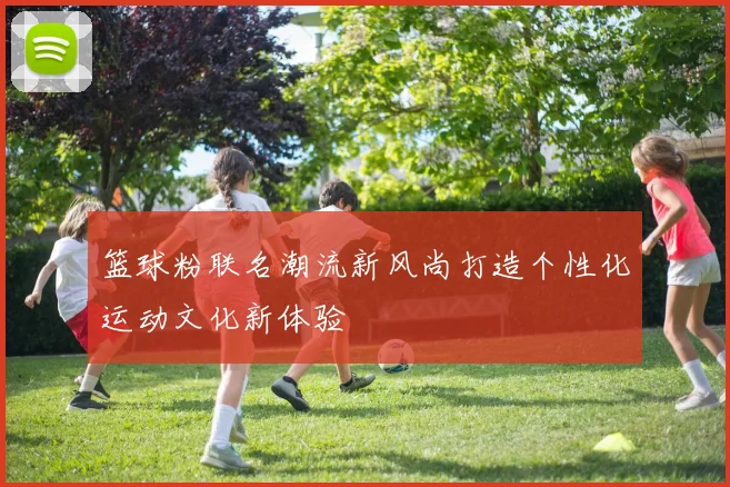 篮球粉联名潮流新风尚打造个性化运动文化新体验